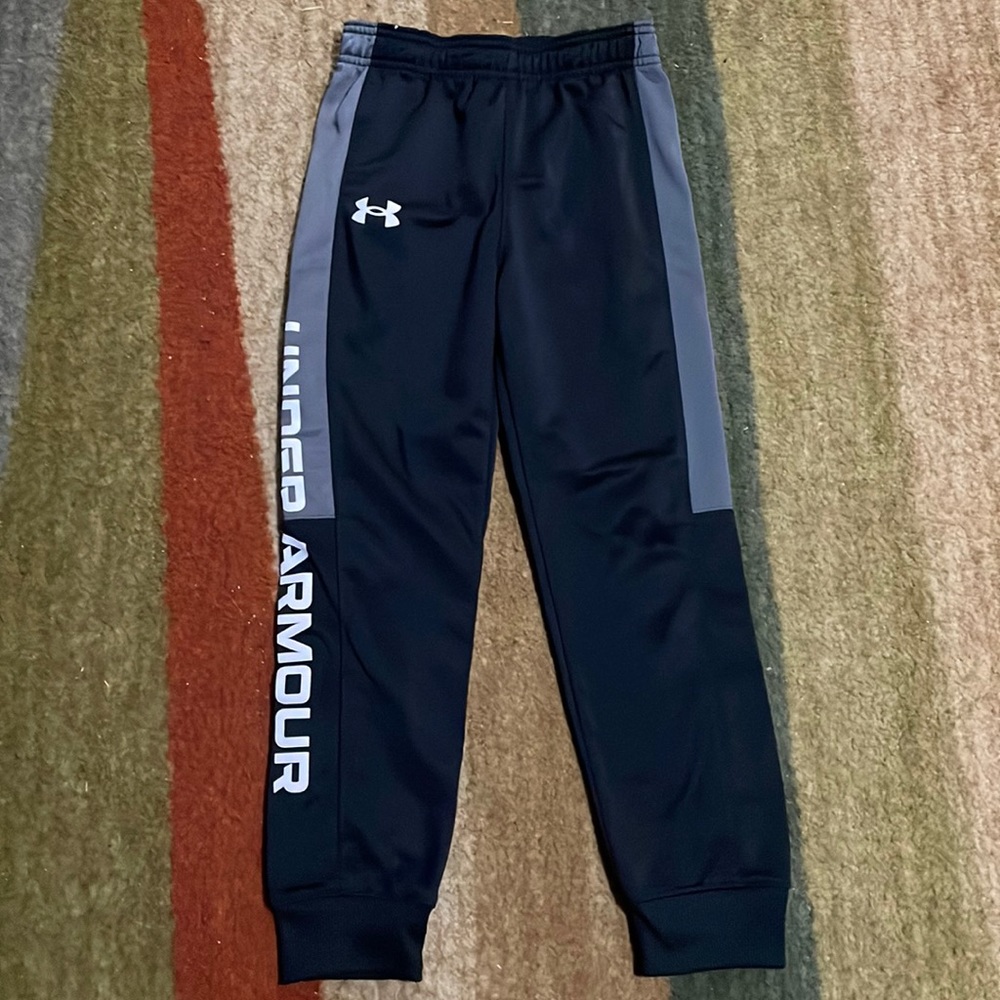 Boys Under Armour sweatpants.